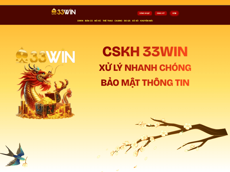 chăm sóc khách hàng 33WIN