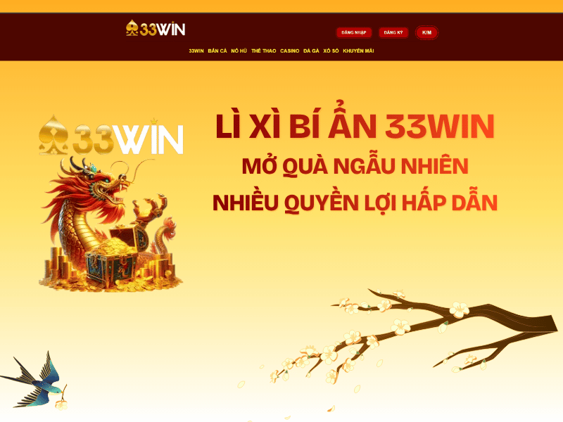 lì xì bí ẩn 33WIN